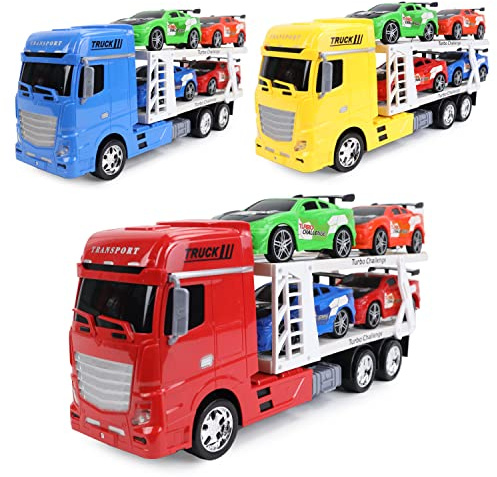 TURBO CHALLENGE - Transportbil - Interventionsfordon - 097280-1/24 - friktionsfordon - slumpmässig modell - plast - från 3 år
