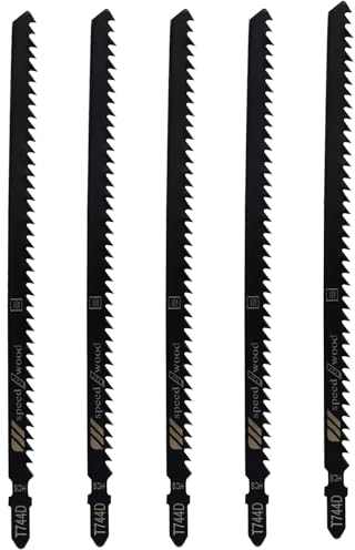 Lame per Seghetto Alternativo 5 Pezzi - Adatte per Tagliare Legno e Metallo (180mm)