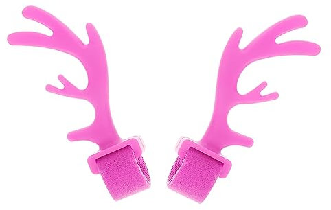 Homoyoyo Rentiergeweih Kopfhöreraufsatz Hörner Aus Silikon Für Headsets Weihnachtsdekoration Gaming Cosplay Accessoire Für Kopfhörer