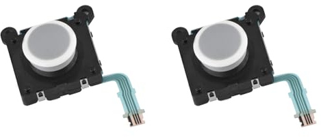SUNGOOYUE Joystick Analógico de Botón 3D, 2 Piezas de Repuesto de Módulo Basculante de Palanca de Mando ABS de para PSV 2000