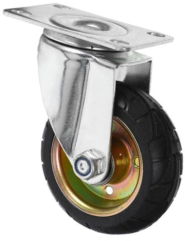 GLEAVI Schwerlastrollen Lenkrollen Kleine Lenkrollen Für Wagen Ersatzräder Für Rollwagen Kleine Ersatzrolle Trolleyrad Ersatzrad Für Wagen Lenkrolle Robuste Für Innen Und Außenbereich