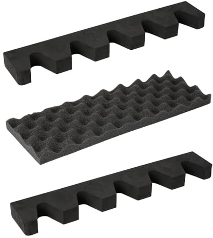 Uitndvyte Foams Rifles Storage Rack 5 Slots Display Stand Rifles Cabinet Organizers Rifles Barrels Rest Easily To Use