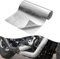 Luziyun Pellicola isolante In Alluminio 60 x 200 cm, Paracalore Termo Isolante Adesivo Supporto Adesivo isolamento termico, Pannello Scudo Termico In Alluminio per Tubo Auto Moto