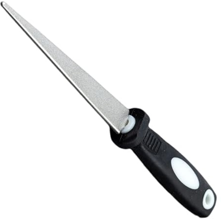 Pierre À Aiguiser | Pierre À Aiguiser Double Face Pour Outils De Jardin,Outil de Meulage Ergonomique Antidérapant Pierre à Aiguiser Usage Sec Humide Jardin Cuisine Chasse Pêche