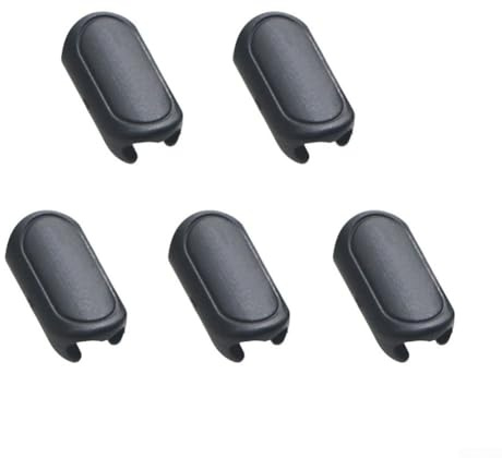 Jotekonoby R for Fahrrad-Kabelklemmen für Brems- und Schaltwerkgehäuse, ABS-Kabelführungs-Clips, kompatibel mit 4/5 mm Kabeln, glatte Kanten für Muster, 5 Stück