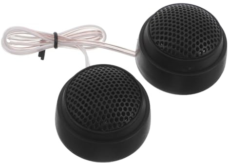 Cabilock Tweeter Piézo à Dôme pour Haut-parleurs à Pavillon Automobile Remplacement de Tweeter Watts Maximum pour Système Audio Intérieur Véhicule
