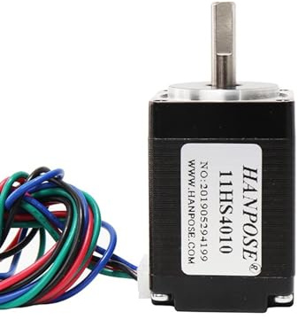 Moteur pas à pas carré NEMA11 11HS4010, 0,12 nm, 1,0 a, longueur 40mm, 1.8, for fraiseuse 3D, 1 pièce