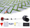 Benzin Motorbesen Besen Schneefr, 1700W/2.3PS 52CC 2 Takt Handheld Benzin Motorbesen Kehrmaschine Schneeräumer Sweeper Straße Fegen Tool