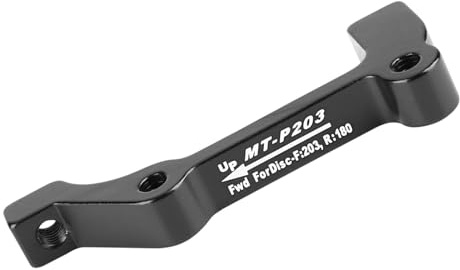 Yctze Ultraleichter Fahrrad-Scheibenbremsen-Bracket-Adapter für 140 160 180 203 Mm Rotor-Scheibenbremsen-Adapter 180 Mm Rotor 203 Vorderer Bremssattel, Hinterer MTB-Adapter 160 Bis 180