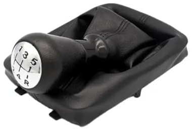 Viviance Schaltknauf Manschette Kofferraum Hebel Schalthebel Stick kompatibel mit Peugeot 206 406 - Silber