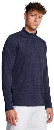 Under Armour Mens Tech Half Zip Top Midnight Navy L