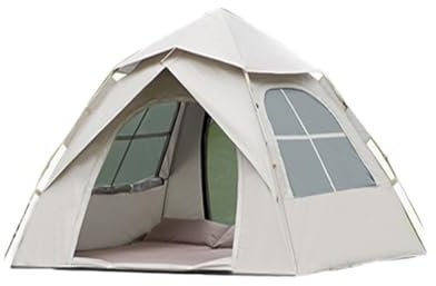 Campingzelt, Familien-Kuppelzelt, vollautomatisches Zelt öffnet Sich in Sekunden, tragbares Campingzelt, für Outdoor-Sportreisen und Picknicks für 3–4 Personen