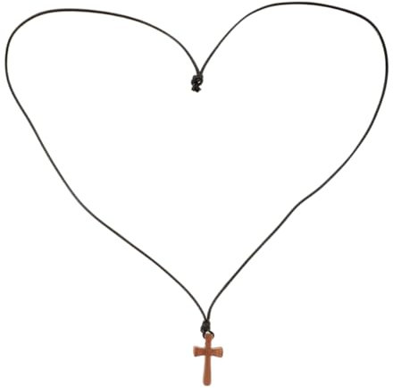WOFASHPURET Holzanhänger Für Autospiegel Verstellbare Kordelkette Für Männer Und Frauen Religiöser Holzschmuck Für Autodekoration