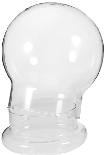 Garneck Glass Terrarium Jar Moss Bell Jar for Succulent Terrariums Plant Cloche Dome