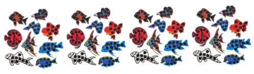 YARNOW 4 Sätze Thermometer Schwimmbad Wasser Aquarium Temperaturanzeige Temperatur Steuerung Klarer Temperaturfühler Werkzeug Zur Temperaturmessung Im Aquarium Das Haustier 9 Stück * 4