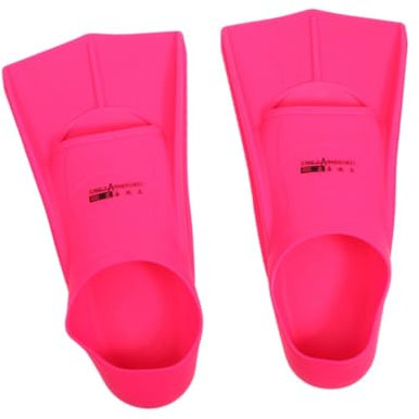 UKCOCO 1paio Immersione Silicone Per Allenamento Con Scarpe Sub Attrezzatura Snorkeling e Diving Rosa Xl