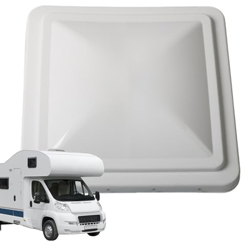 Genérico Ventilation de toit pour camping-car, lucarne enroulable pour caravanes - Ventilation de toit imperméable de 35 cm pour camping, voyage, camping-car, camionnette, remorque en été