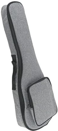 AMEEDA Gitarrfodral vattentätt gitarrfodral elektrisk bas ukulele väska Oxfordtyg vadderad svamp enkelband ryggsäck, En färg, 64cm, En stil