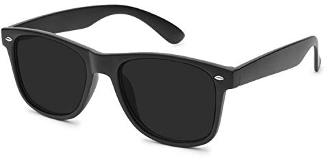 Fuisetaea Outdoor Retro Distance Polarized Myopia Sonnenbrille Driving Tinted Grey Nearsighted Brille