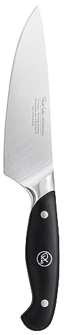 Robert Welch Professional Chef's Knife 15cm. Crafted from German 1.4116 Stainless Steel. Ideal for Preparing Meat, Hard Vegetables, Herbs, Nuts, Salads and for Crushing Garlic.