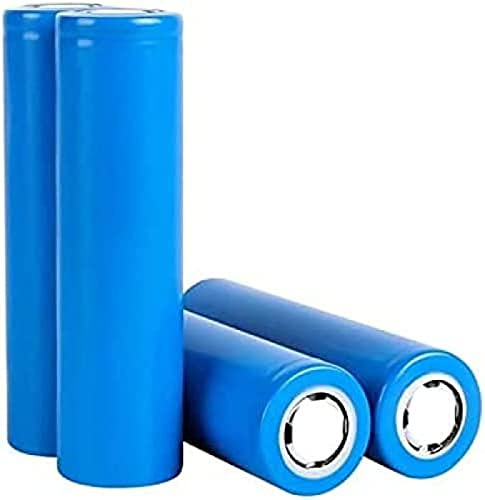 Batería De Litio De 3,7 V, Baterías Recargables De 1800 MAh, Batería De Cabeza Plana para Linterna LED, Faro, Dispositivos Electrónicos, 4 Uds.