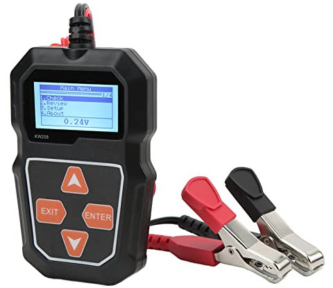 Testeur De Voiture 12 V, Analyseur De Batterie Numérique, Testeur De Automobile Pour Camion S Testeur De Batterie De Voiture Avec Analyseur De Batterie Numérique