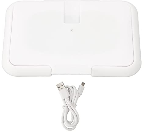 Baby-Feuchttücher-Wärmer und Spender, Konstante Temperatur, Ultradünn, USB-Heiztuch-Etui für Zuhause, Reisen, Outdoor