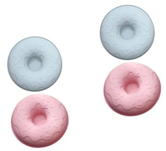 TOPBATHY 4 Pz Stampo Per Ciambelle Tortiera Per Biscotti Teglia Formine Per Biscotti Per Torte Cottura Della Ciambella Mini Ciambelle Teglie Da Forno Stampo Per Torte Gel Di Silice