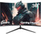 CRUA 30 Zoll Curved Ultrawide Gaming Monitor, WFHD(2560x1080P), 200Hz, 1ms, 1500R, VA, HDR 10, 2xHDMI (180Hz or 144Hz), DP (200Hz), AdaptiveSync, DCI-P3 90%, SRGB100%, VESA 75x75mm, Augenpflege