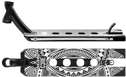 Core CL1 Stunt Scooter Deck 5 x 19 – Pro leichtes Deck für Stunt-Scooter & Custom Scooter, Griptape enthalten, perfekt für Skatepark-Fahren – Schwarz