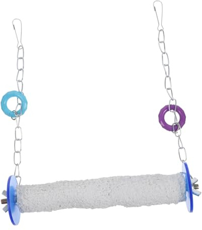 VILLFUL Papageienschwingseil Aus Hochwertigem Material Bird Swing Für Haushalt Bissfeste Vogelschaukel Hängendes Spielzeug Für Papageien Robuste Vogelspielzeug Für Käfig
