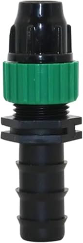 Water Tube Jointer, Agriculture Irrigation 16mm Hose Connector to 4mm Or 8mm Automatic Drip Water Irrigation Pipe Adapter Fittings 1 Pcs(16mm to 8I11mm(Hose))
