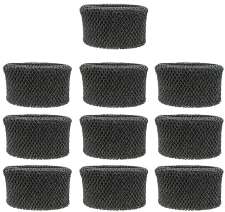 ZECKJVTD Filtro di Ricambio for Umidificatore, Nero, Filtri Anticalcare, Compatibile con Philips, HU4801, HU4802, HU4803, HU4811(10pcs)