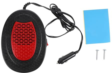 Cabilock 150w Riscaldatore Parabrezza Auto Ventola Riscaldamento Rotante Sbrinatore Auto Riscaldatore Portatile Ventilatore Riscaldamento