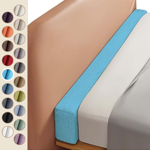 Lit Gap Filler Lavable Lit Pont Cale pour Matelas King / Double / Simple Tête de Lit Fermeture Écart (Dimensions : 160 x 15 x 25 cm)