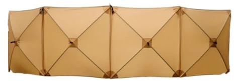 NihaoWXM Paravent de Plage Auvent Pare-Brise, Fournitures de Camping, Tente Plage, Pare-Vent Pliable, bâche Pique-Nique, auvent d'extérieur(Black)