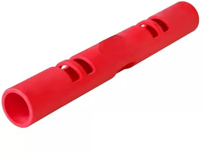 Bärbar Träningsgummiviktstång, Viktbärande Fitness TPR-fat, For Styrketräning Hemmagym(6kg)