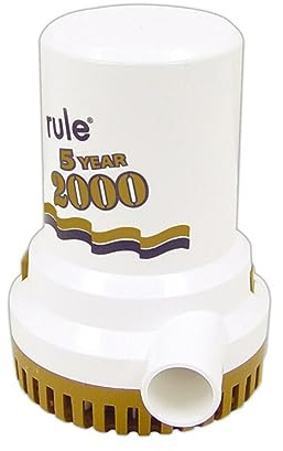 Rule 09, 2000 GPH Gold Series Bilge Pump