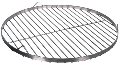 NAJDER Griglia di Cottura Rotonda in Acciaio Inox Ø800 mm per Barbecue Girevole con Sospensione a Cavo, griglia di Cottura Rotonda con 3 Fori per Appendere, griglia per Barbecue - Solo