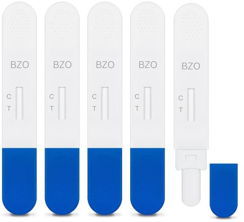 5 x SalyvGenics Benzodiazepine Saliva Drug Test | Test rapido per benzodiazepine nel liquido orale | Kit test antidroga Benzo