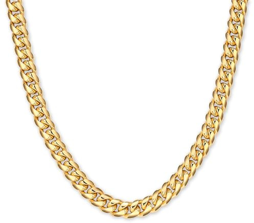 JAXXON Cuban Link Chain - 5mm - Gold 22