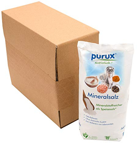 purux Punjab Salz Mühlensalz pink (Himalaya Style) 1kg nachhaltig verpackt
