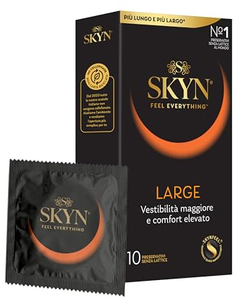 Manix Skyn Latexfreie Kondome, XL, 10er Pack