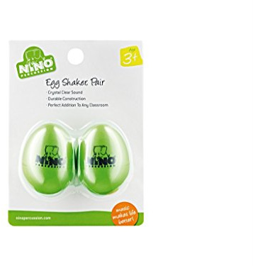 Meinl Egg Shaker Set NINO540GG-2, Grass Green, 2 pcs - Shaker