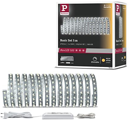 Paulmann 706.04 Strip, Integriert, silber