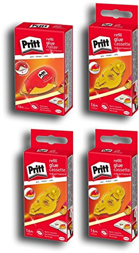 Pritt Kleberoller (non permanent, Roller + 3 Refill)