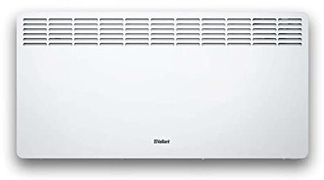 Vaillant eloMENT VER 250/5 Wandkonvektor für ca. 25 m2 (weiß), 230V, 2,5 kW Heizleistung, Elektroheizkörper für zuverlässige und schnelle Wärme, wandhängend, 0010023959