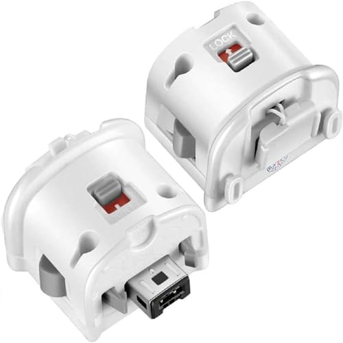 SogYupk Motion Plus for Wii, 2 Pack Motion Plus Adapter | Compatible with Wii, External Motion Sensor for Remote Controller