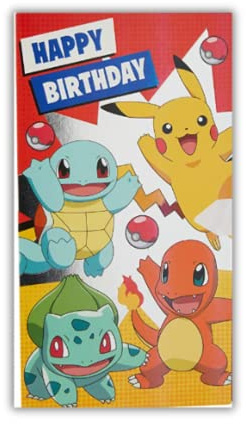 Danilo Promotions LTD Pokemon Offizielle Geburtstagskarte