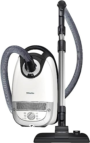 Miele C1 Flex 12029920, Classic Cylinder Vacuum Cleaner, White, 800 W, 4.5 liters, 79 Decibeles